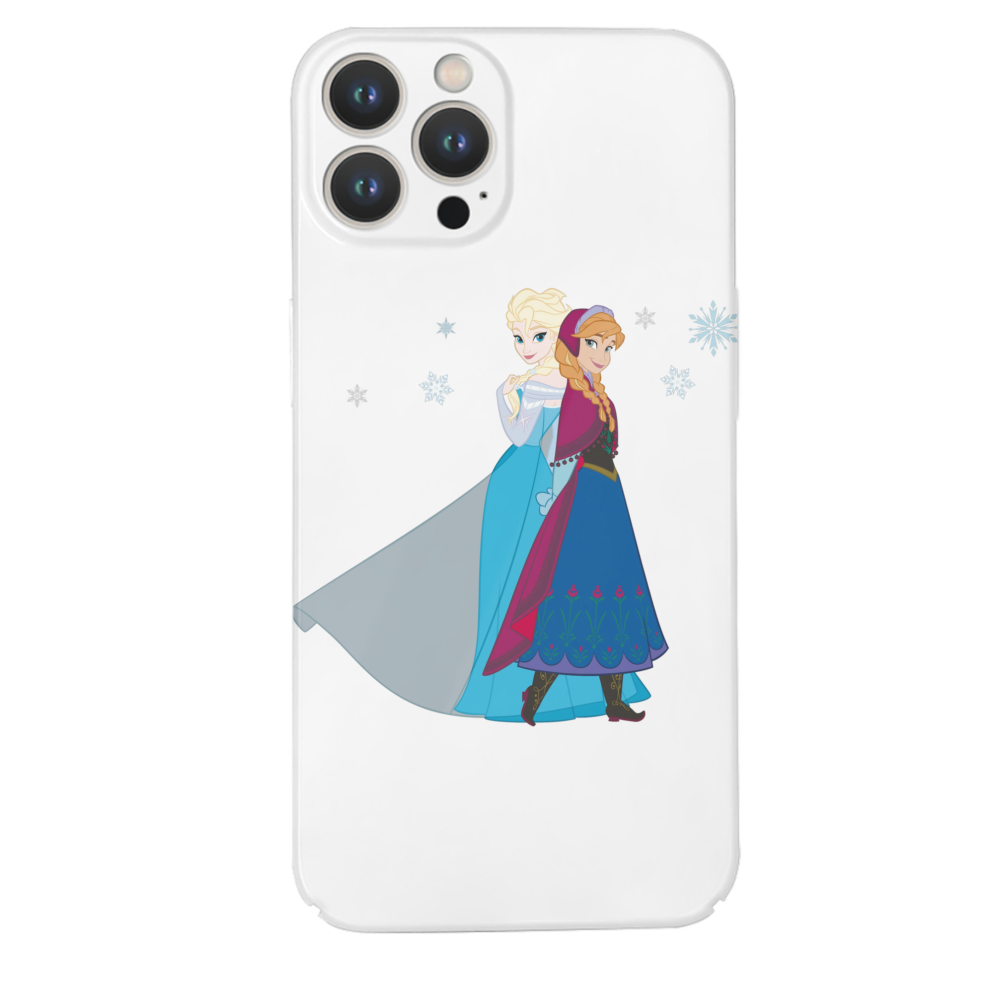 （画像用） アナと雪の女王 アンナ エルサ Frozen Anna Elsa 【iPhone 14シリーズ対応】ハードケース
